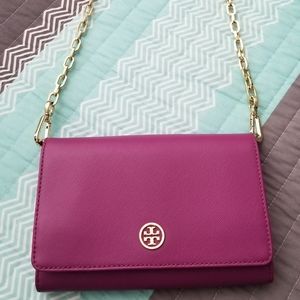TORY BURCH Robinson Chain Wallet/ Shoulder bag